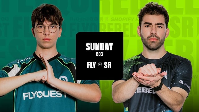 LCS Spring 2026 | FLY vs SR | Regular Season