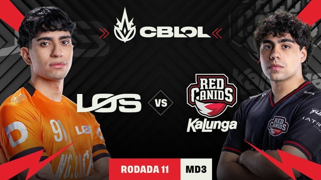 LOS (LOS) x (RED) RED Canids Kalunga | Rodada 11 | CBLOL 2026 1ª Etapa | Md3