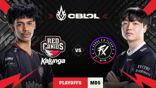 RED Canids Kalunga (RED) x (FX) Fluxo W7M | Playoffs | CBLOL 2026 1ª Etapa | Md5