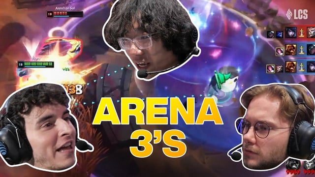 Arena 3s: LCS Pros vs Devs